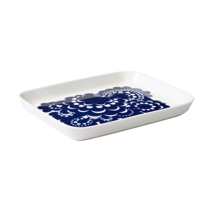 ��에스테리 접시 15x19 cm - Blue-white - Arabia | 아라비아핀란드