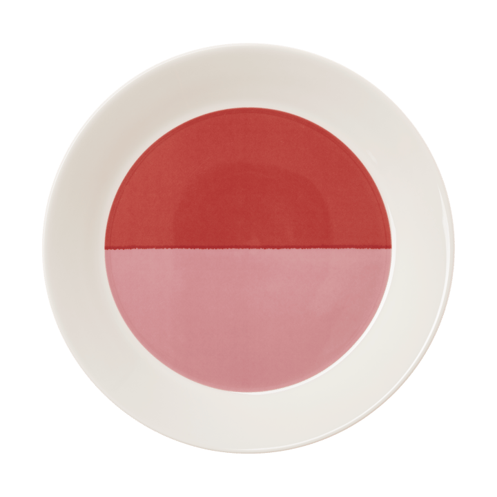 부오코 플레이트 Ø22 cm - 2-color pink-red - Arabia | 아라비아핀란드