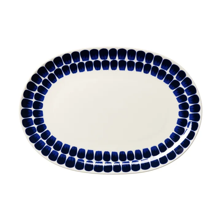24h Tuokio 타원 플레이트 - Cobalt blue, 22x32 cm - Arabia | 아라비아핀란드