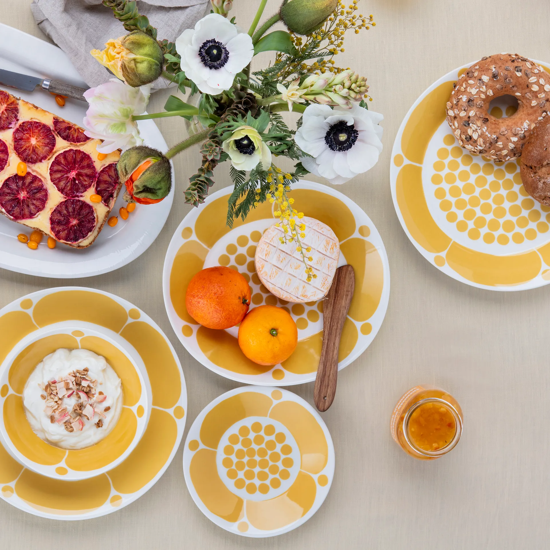 순눈따이 오벌 플레이트 25 cm, Yellow Arabia | 아라비아핀란드