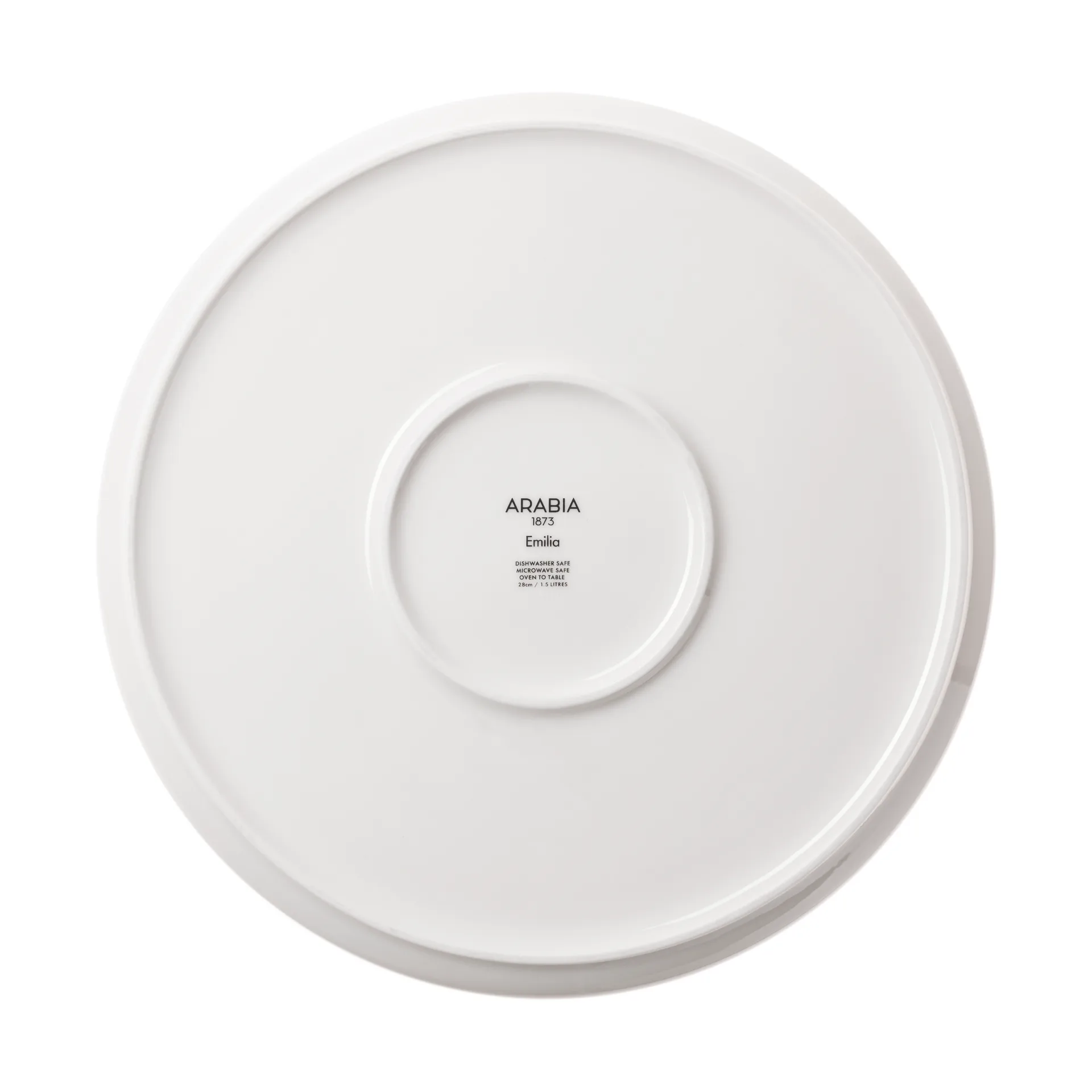 에밀리아 파이 디쉬 Ø28 cm, Black-white Arabia | 아라비아핀란드