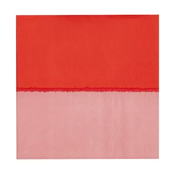 부오코 페이퍼 냅킨 33x33 cm 20개 세트 - Pink-red - Arabia | 아라비아핀란드