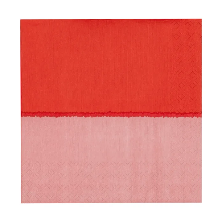 부오코 페이퍼 냅킨 33x33 cm 20개 세트 - Pink-red - Arabia | 아라비아핀란드
