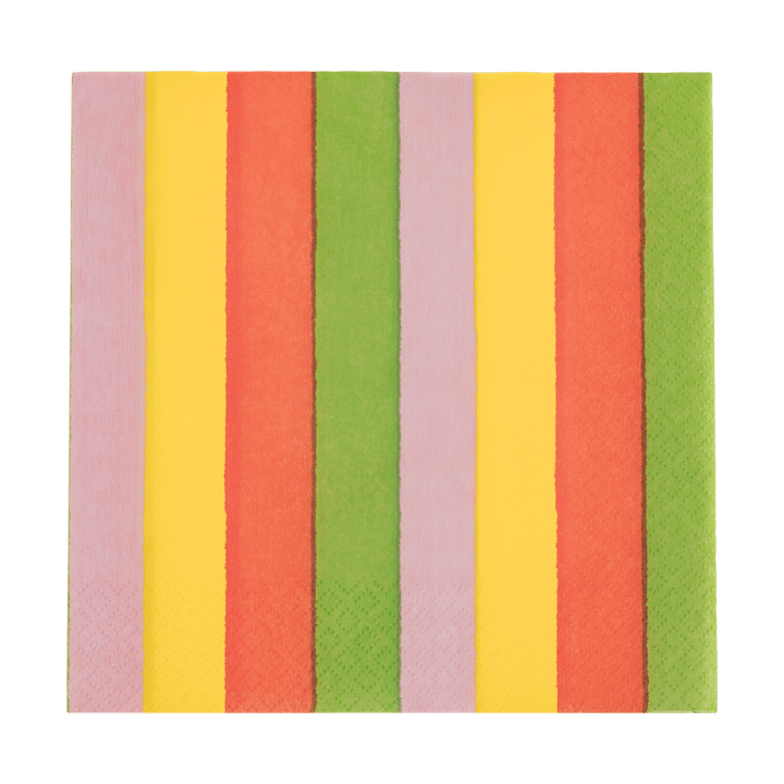 부오코 페이퍼 냅킨 33x33 cm 20개 세트 - Small 4-strip - Arabia | 아라비아핀란드