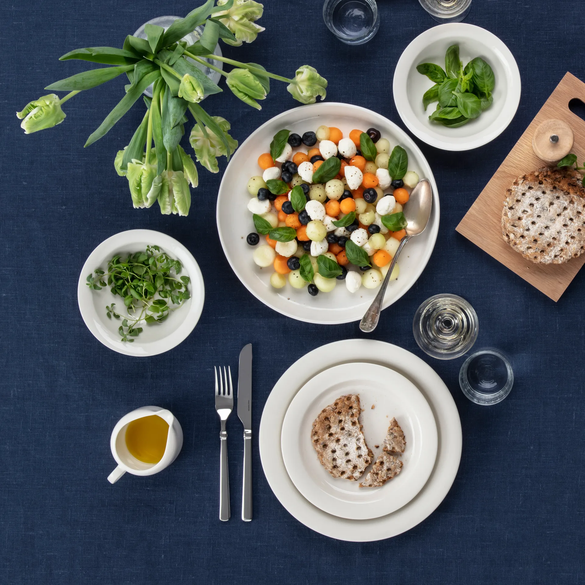 아크티카 플레이트, white 17 cm Arabia | 아라비아핀란드