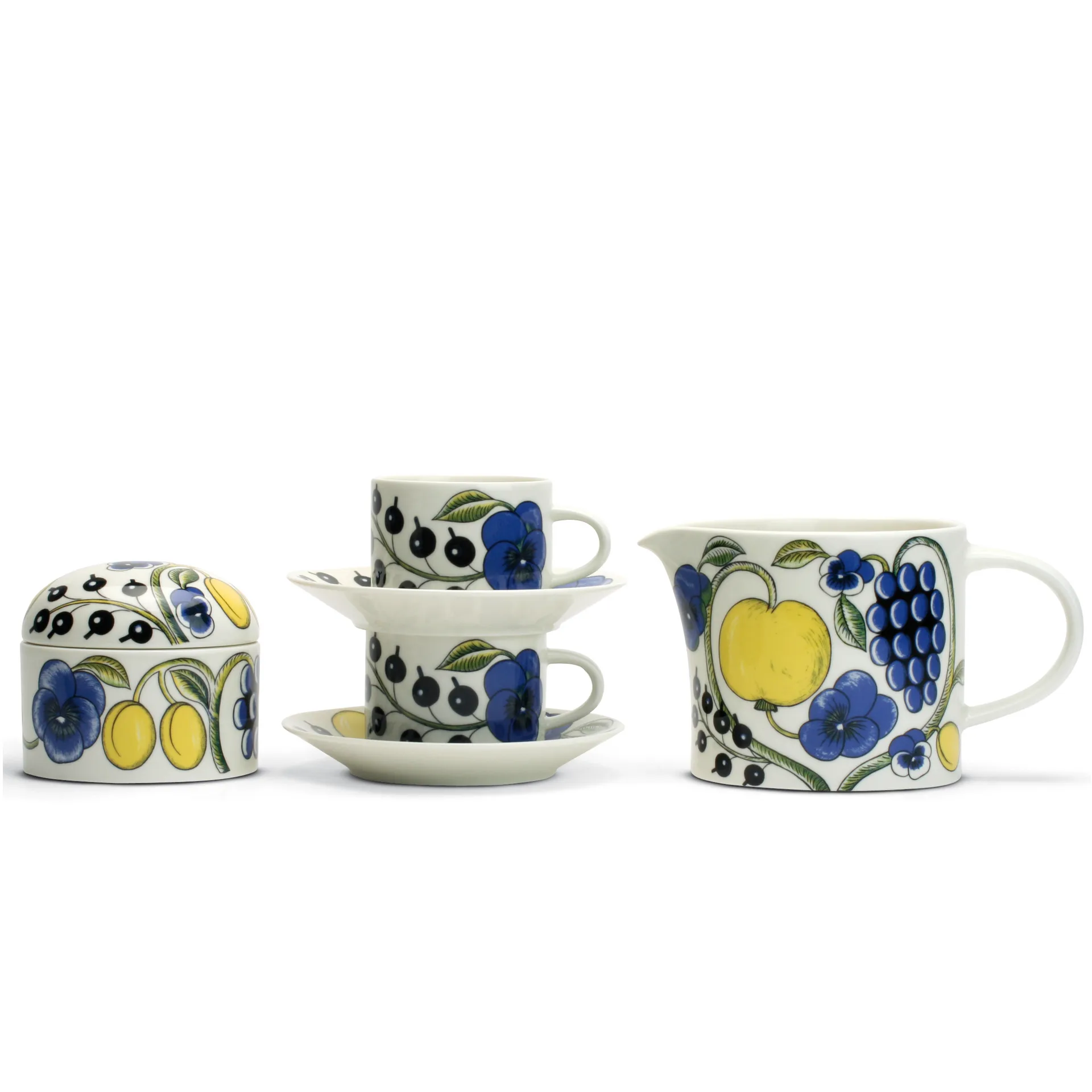 파라디씨 박스와 덮개, white-multi coloured Arabia | 아라비아핀란드