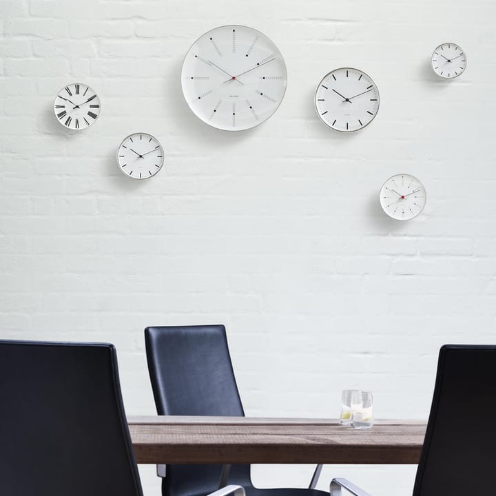 아르네야콥센 뱅커스 벽시계, 120 mm Arne Jacobsen | 아르네야콥센 시계
