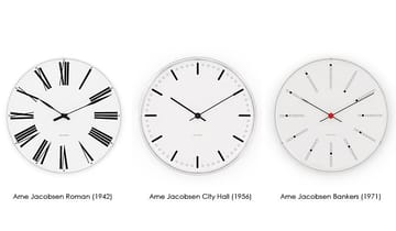 아르네야콥센 뱅커스 벽시계 - 160 mm - Arne Jacobsen | 아르네야콥센 시계