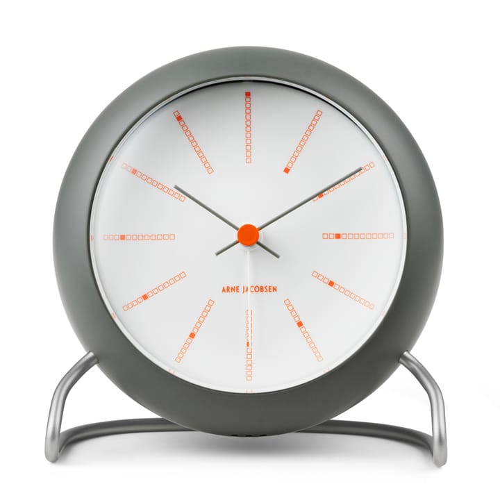 AJ 뱅커스 테이블 시계 Ø11 cm - Dark grey - Arne Jacobsen | 아르네야콥센 시계
