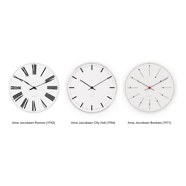 AJ 뱅커스 아르네야콥센 시계 - 290 mm - Arne Jacobsen | 아르네야콥센 시계