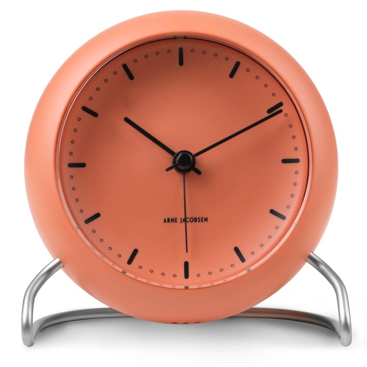 AJ 시티홀 아르네야콥센 탁상 시계 - pale orange - Arne Jacobsen | 아르네야콥센