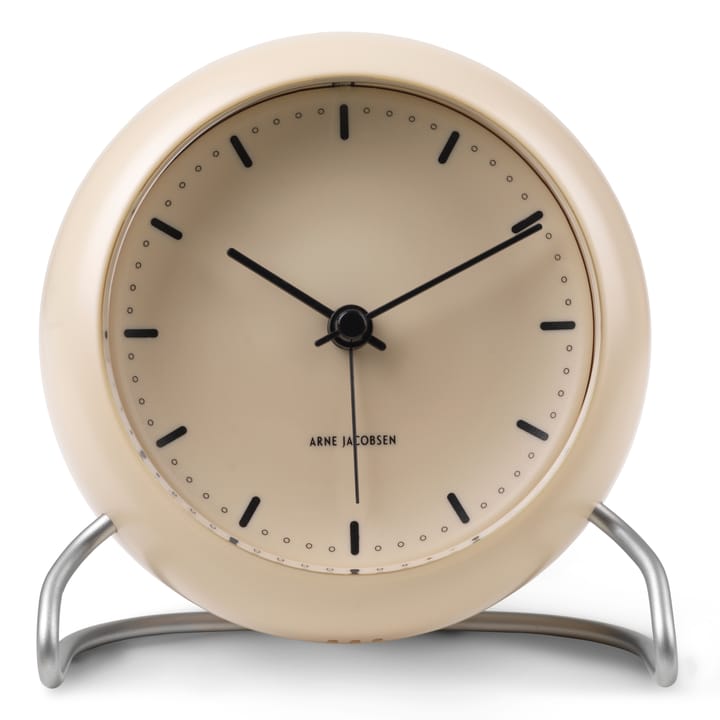 AJ 시티홀 아르네야콥센 탁상 시계 - sandy beige - Arne Jacobsen | 아르네야콥센