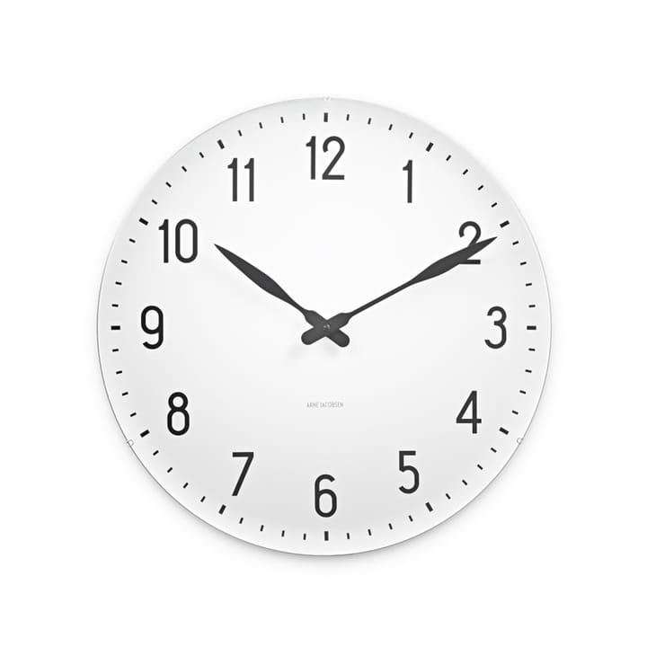 AJ 스테이션 벽시계 - White, ø48 cm - Arne Jacobsen | 아르네야콥센 시계