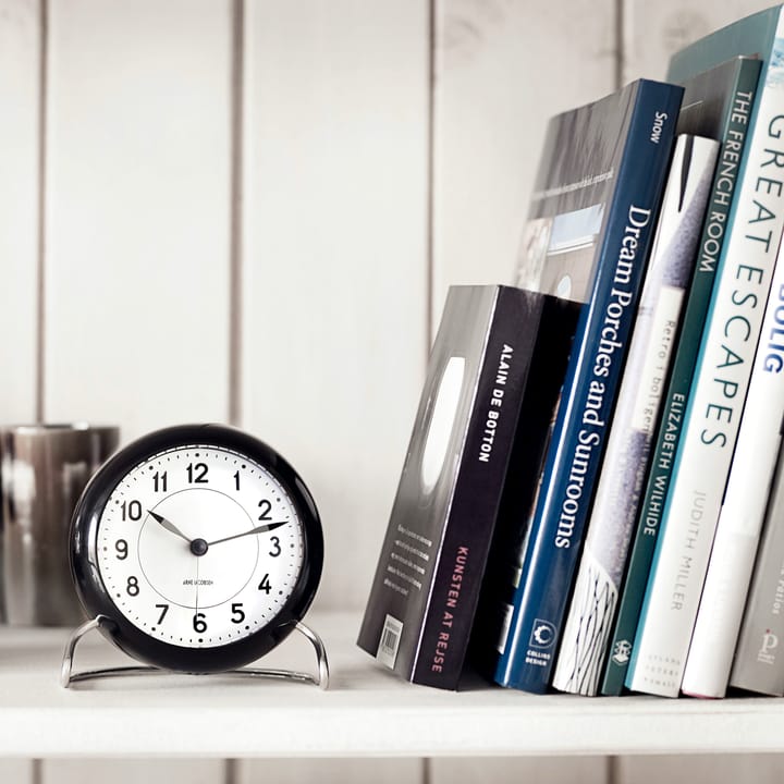 아르네야콥센 스테이션 탁상 시계, black Arne Jacobsen | 아르네야콥센 시계