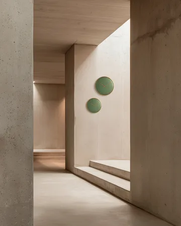 아르네야콥센 시티홀 벽시계 - Green, Ø21 cm - Arne Jacobsen | 아르네야콥센 시계