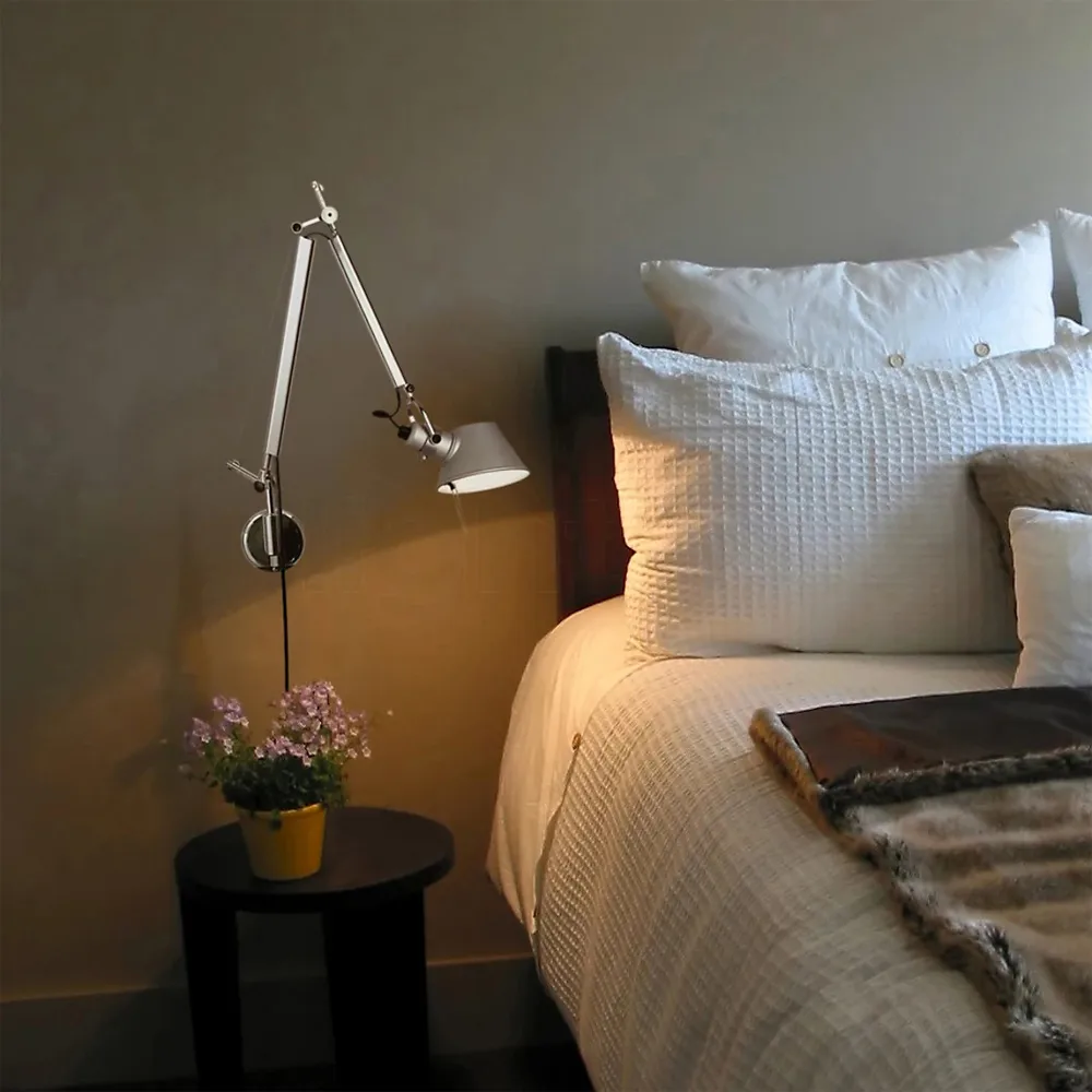 톨로메오 마이크로 벽 조명 - 알루미늄 Artemide | 아르떼미데