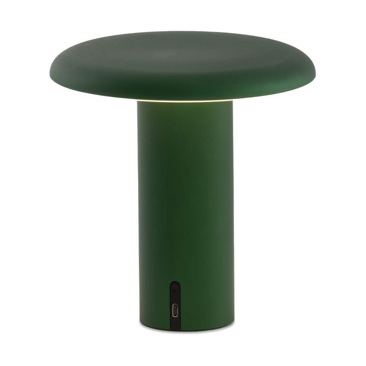 타쿠 무선 테이블 조명 19 cm - Anodized green - Artemide | 아르떼미데