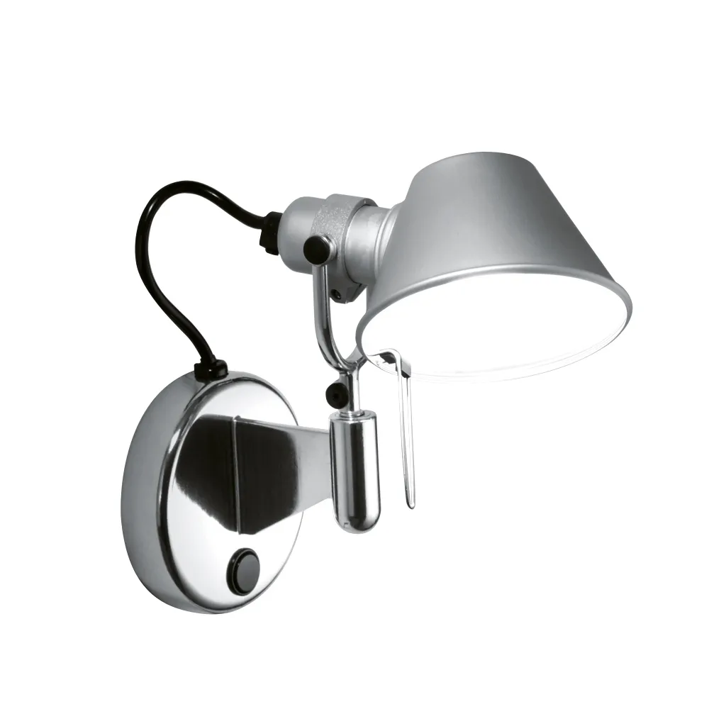 톨로메오 마이크로 파레토 벽 조명, aluminium, with on-off button Artemide | 아르떼미데