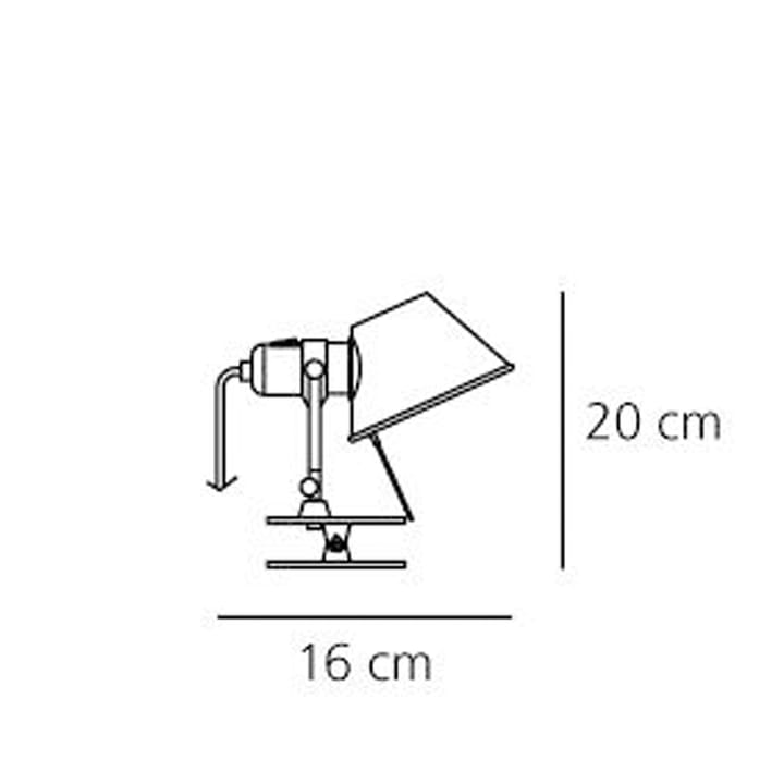 톨로메오 핀자 마이크로 벽 조명 - aluminium - Artemide | 아르떼미데