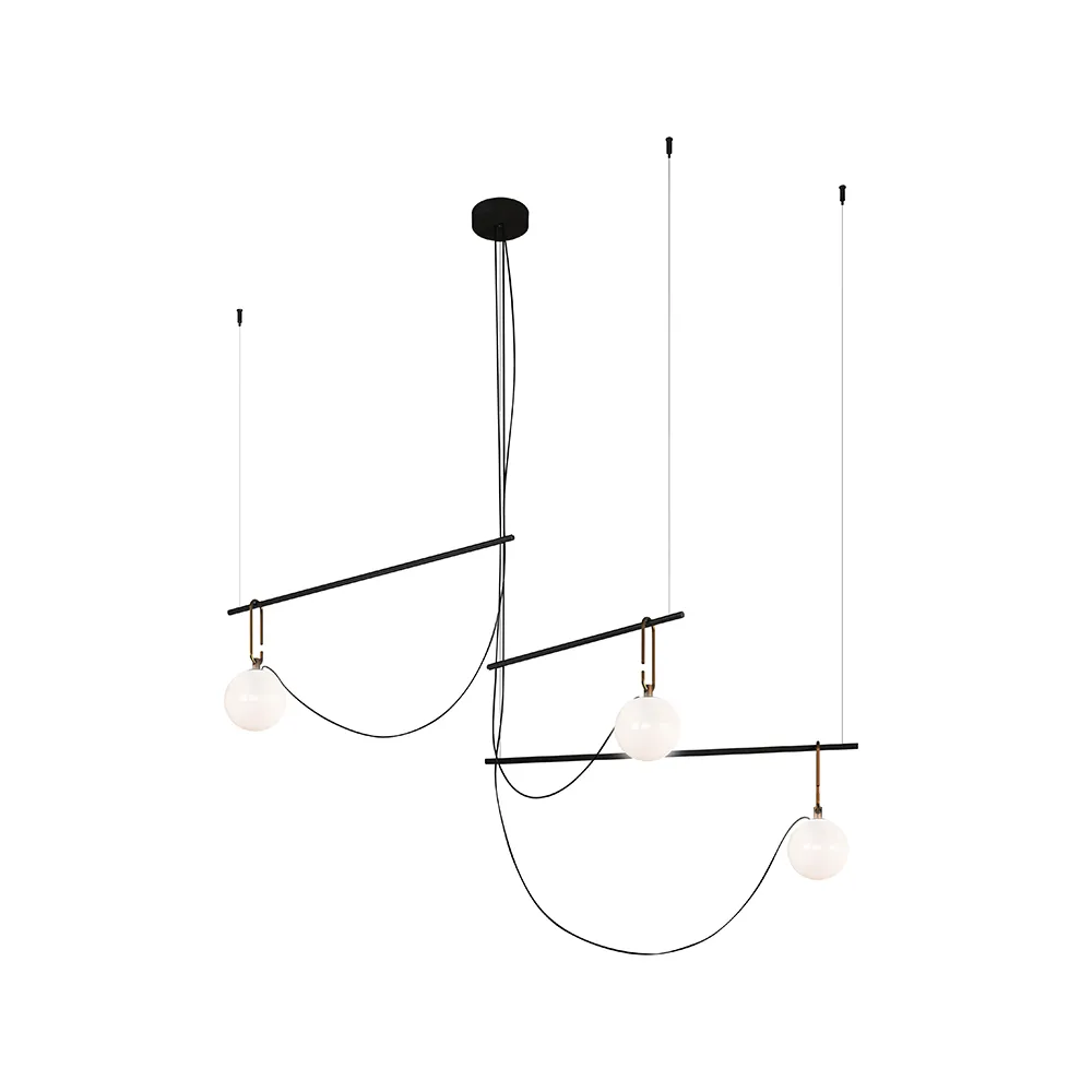 NH S3 14 펜던트 조명, black-brass Artemide | 아르떼미데