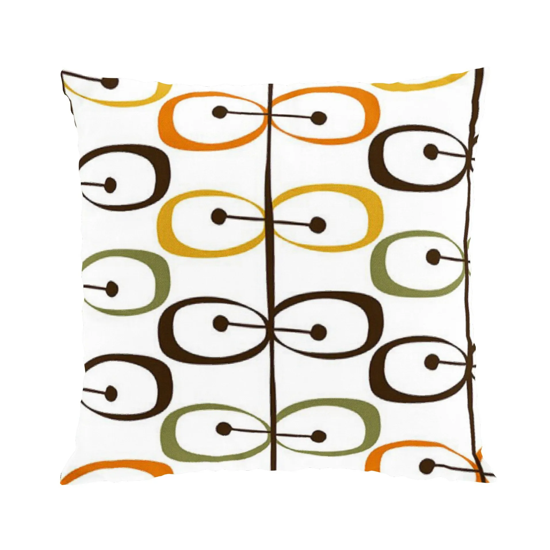 키위 쿠션 커버 47x47 cm, yellow-orange Arvidssons Textil | 아르빗손 텍스타일