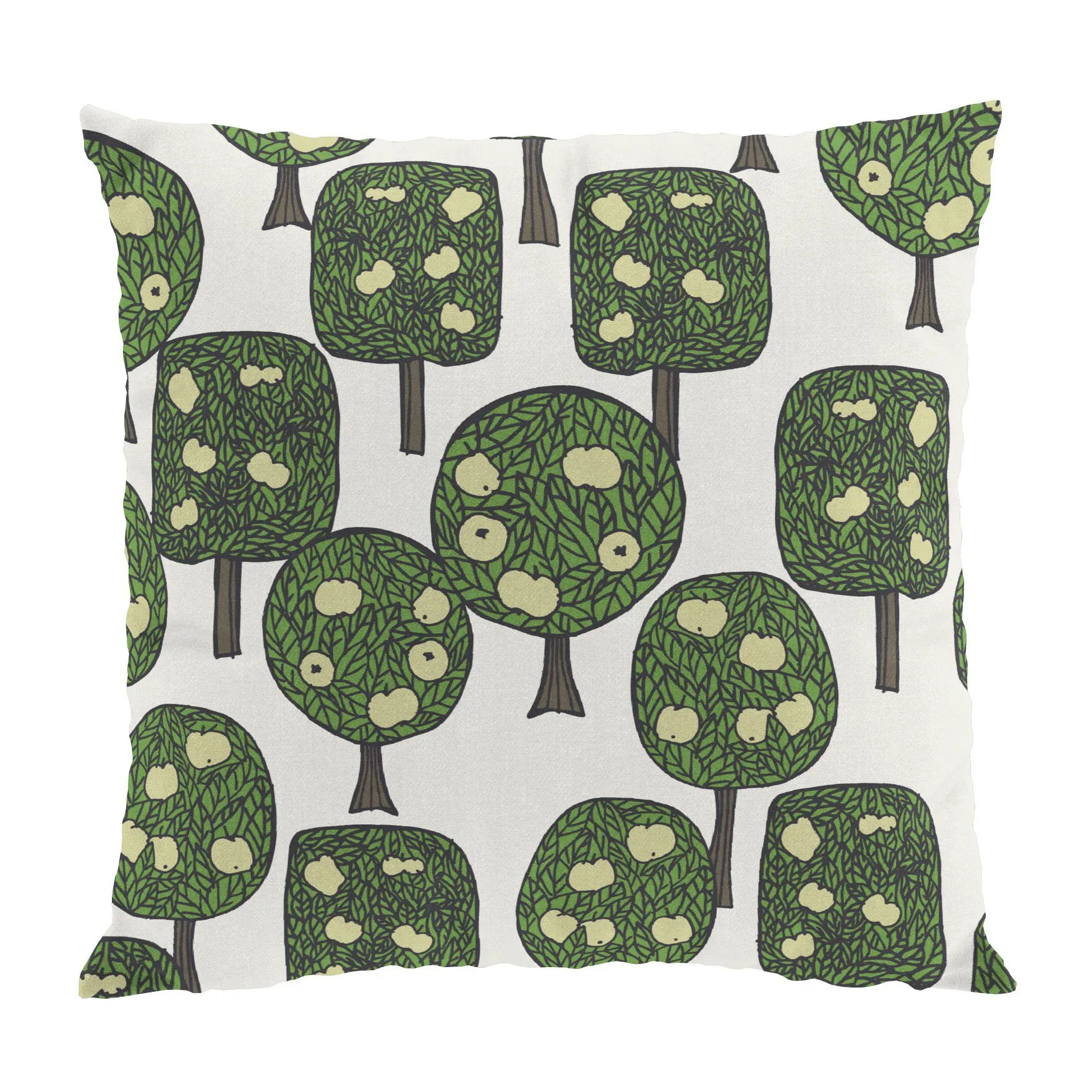 Äppelskogen 쿠션 커버 47x47 cm, Light green Arvidssons Textil | 아르빗손 텍스타일