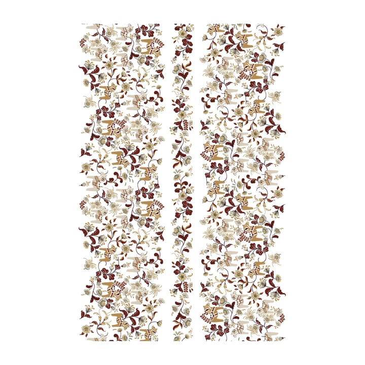 레크샌드 Bard 패브릭 - Red; Beige - Arvidssons Textil | 아르빗손 텍스타일