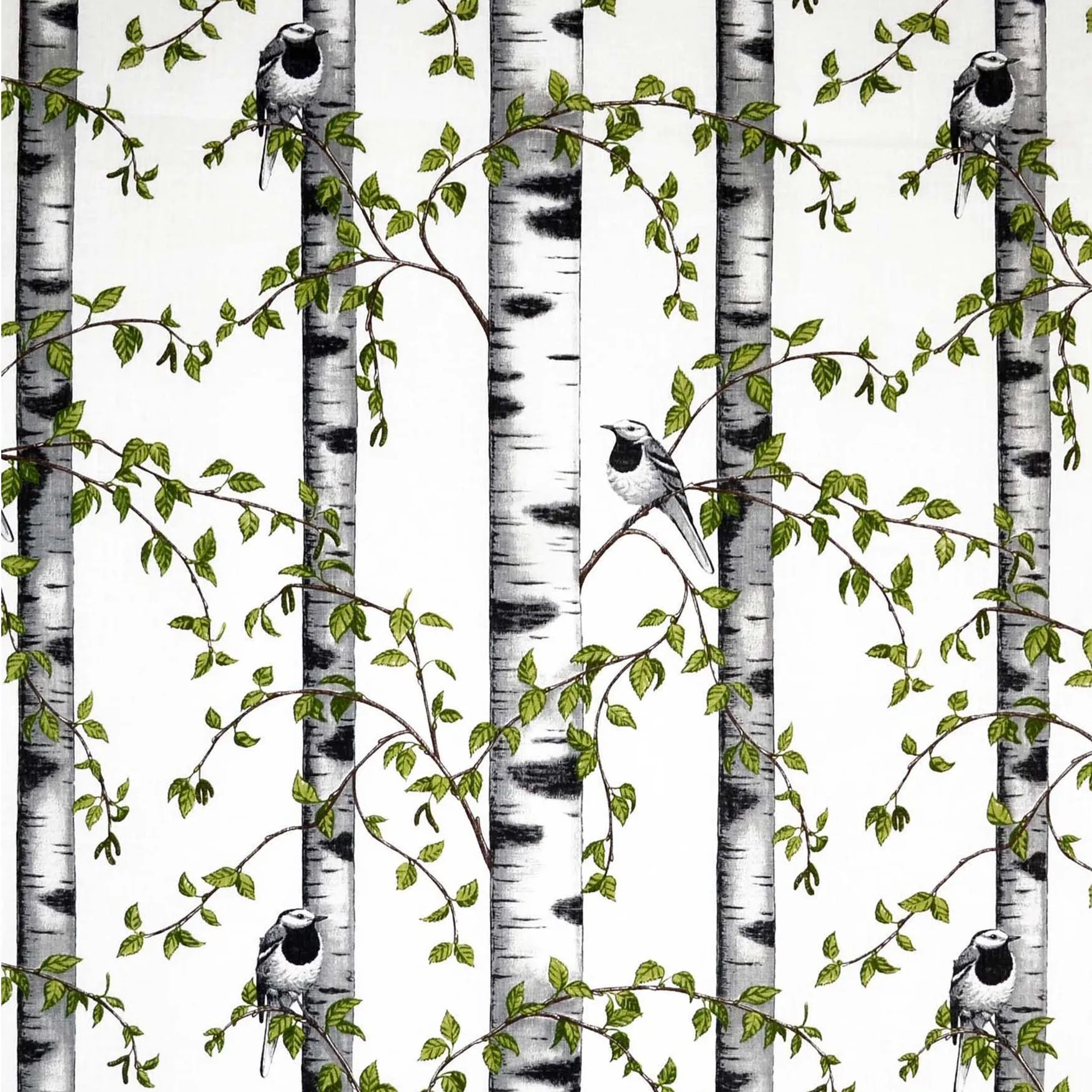 Björkdungen 패브릭, white Arvidssons Textil | 아르빗손 텍스타일