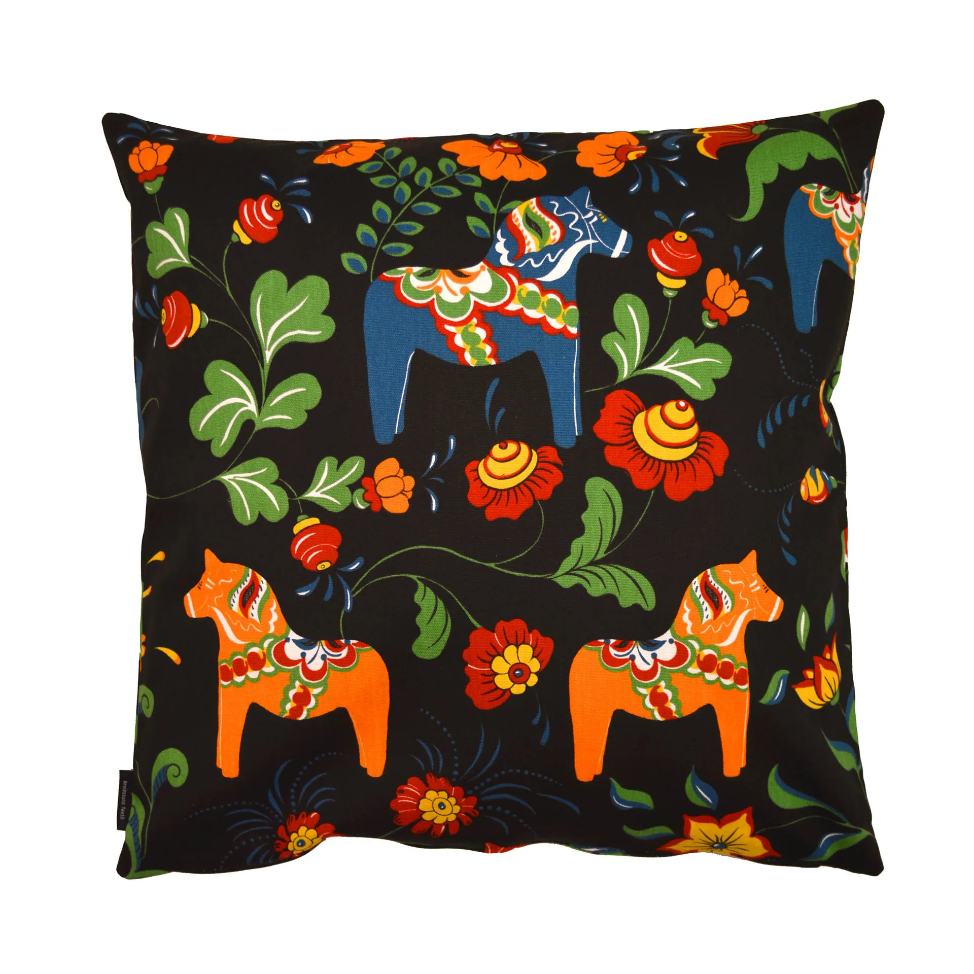 달라호스 쿠션보 커버, black Arvidssons Textil | 아르빗손 텍스타일