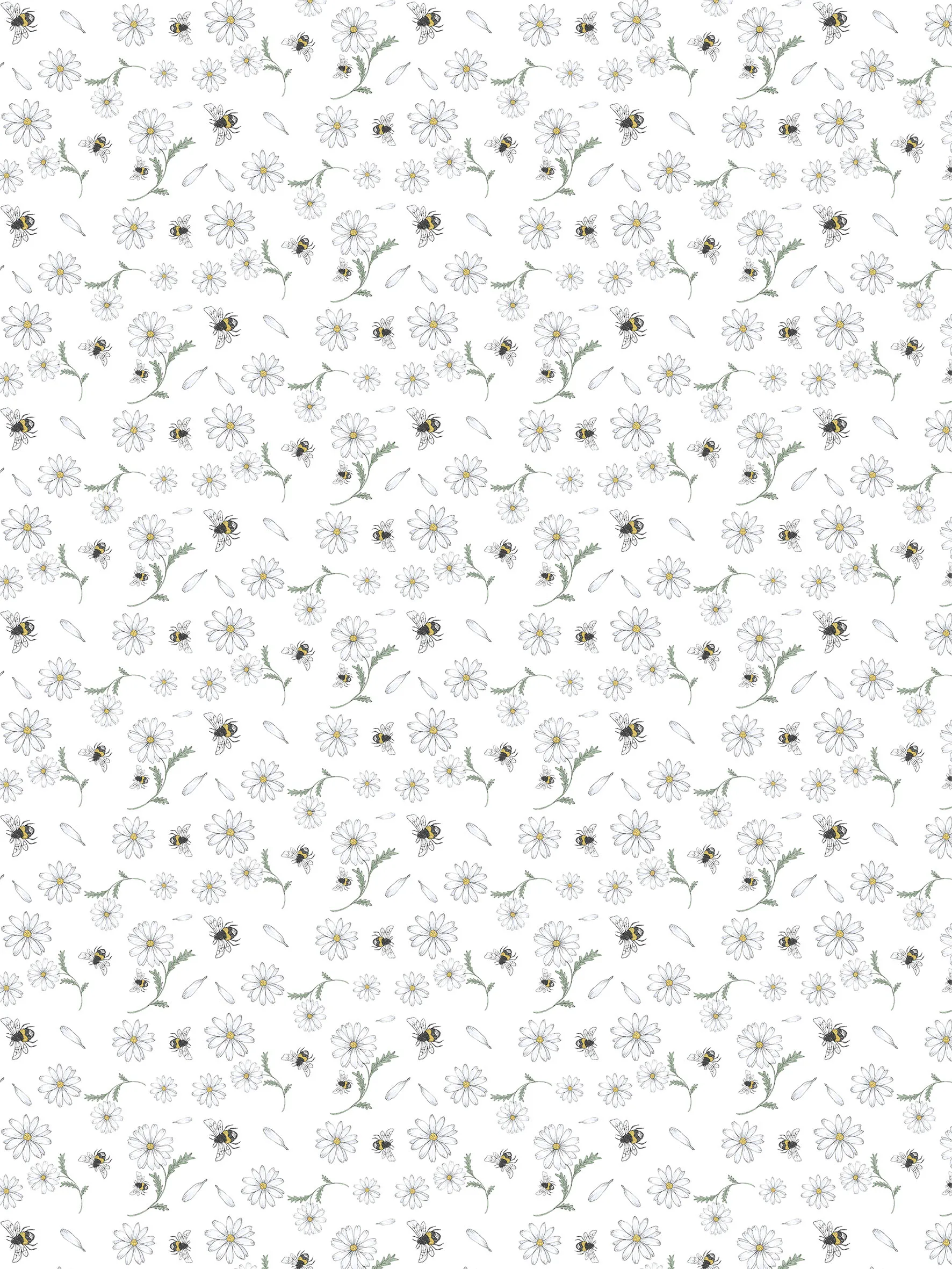 Blomstersurr 패브릭, Beige Arvidssons Textil | 아르빗손 텍스타일