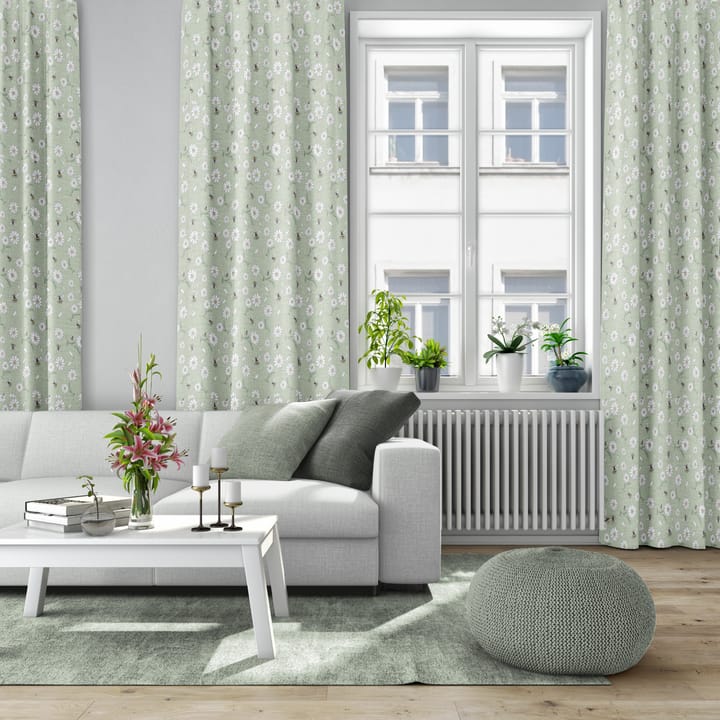 Blomstersurr 패브릭 - Green - Arvidssons Textil | 아르빗손 텍스타일