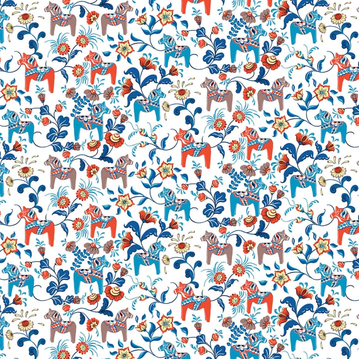 레크샌드 오일 클로스 - blue-orange - Arvidssons Textil | 아르빗손 텍스타일