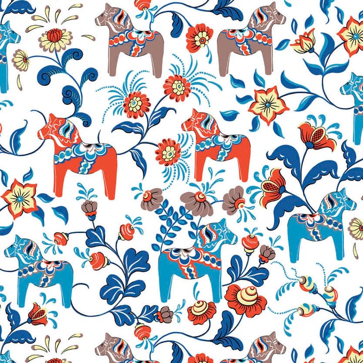 레크샌드 오일 클로스, blue-orange Arvidssons Textil | 아르빗손 텍스타일