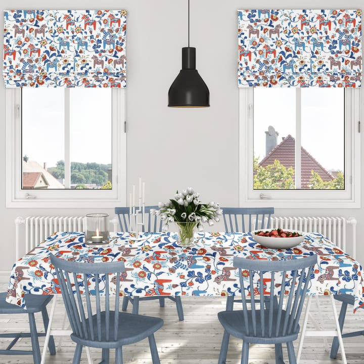 레크샌드 오일 클로스, blue-orange Arvidssons Textil | 아르빗손 텍스타일