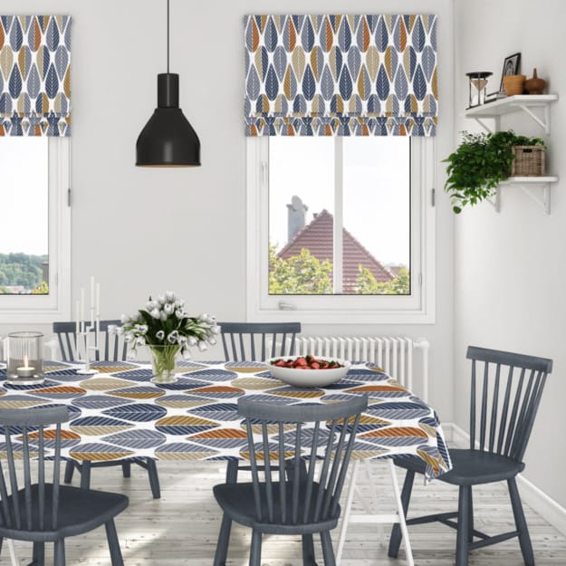 블레이더 오일클��로스, blue Arvidssons Textil | 아르빗손 텍스타일