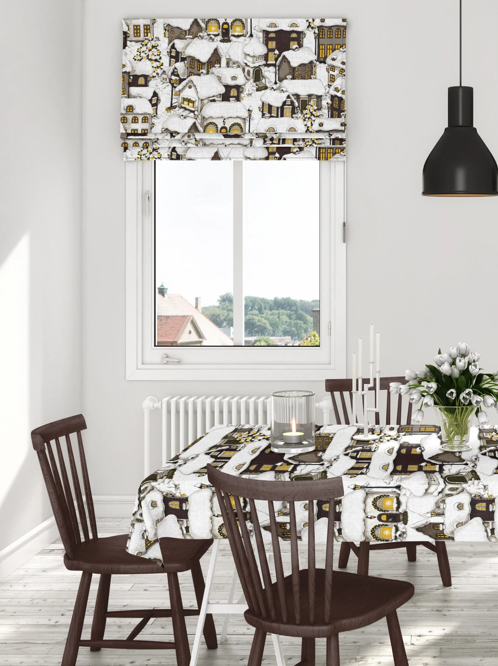 뤼케비 오일클로스, Brown Arvidssons Textil | 아르빗손 텍스타일