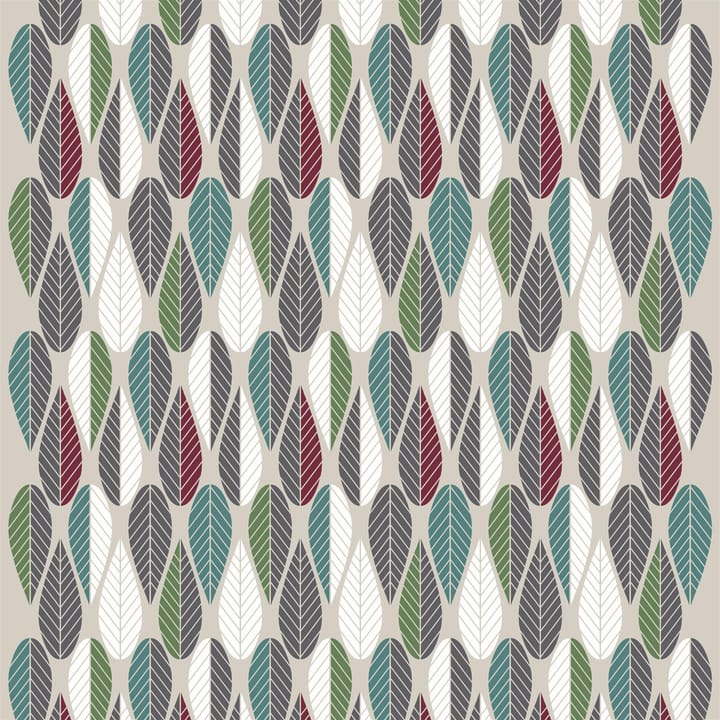 블레이더 패브릭 - burgundy-green-grey - Arvidssons Textil | 아르빗손 텍스타일