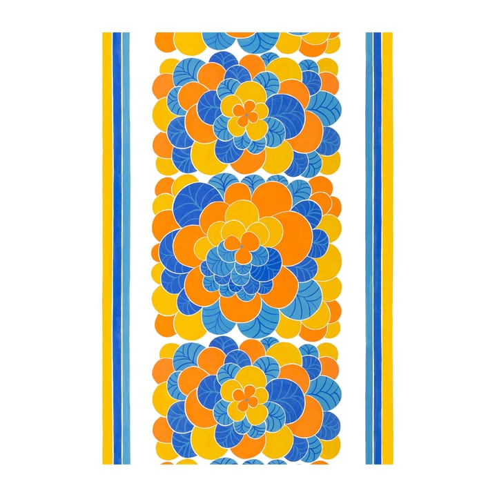 Cirrus �패브릭 - Orange-blue - Arvidssons Textil | 아르빗손 텍스타일