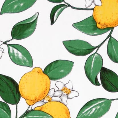 Citronlycka 패브릭, white-grey Arvidssons Textil | 아르빗손 텍스타일