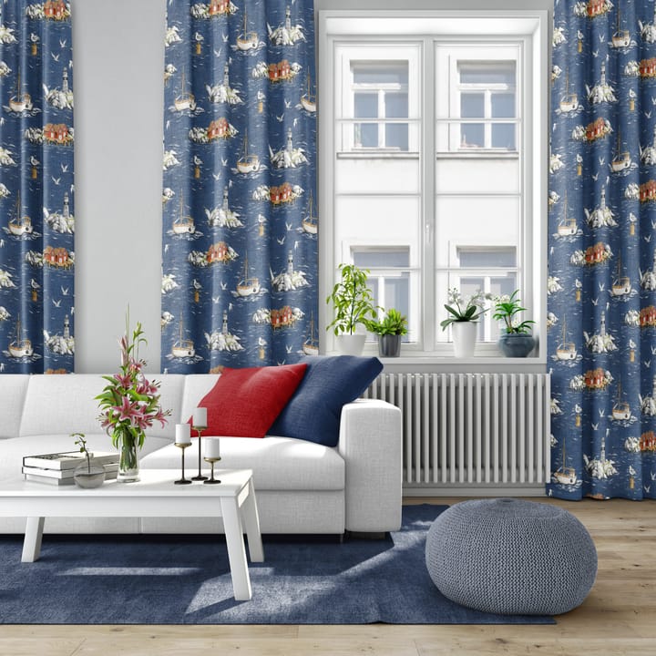 Fiskeskär 패브릭, Blue Arvidssons Textil | 아르빗손 텍스타일