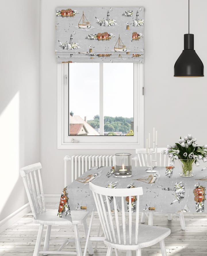 Fiskeskär 오일클로스, grey Arvidssons Textil | 아르빗손 텍스타일