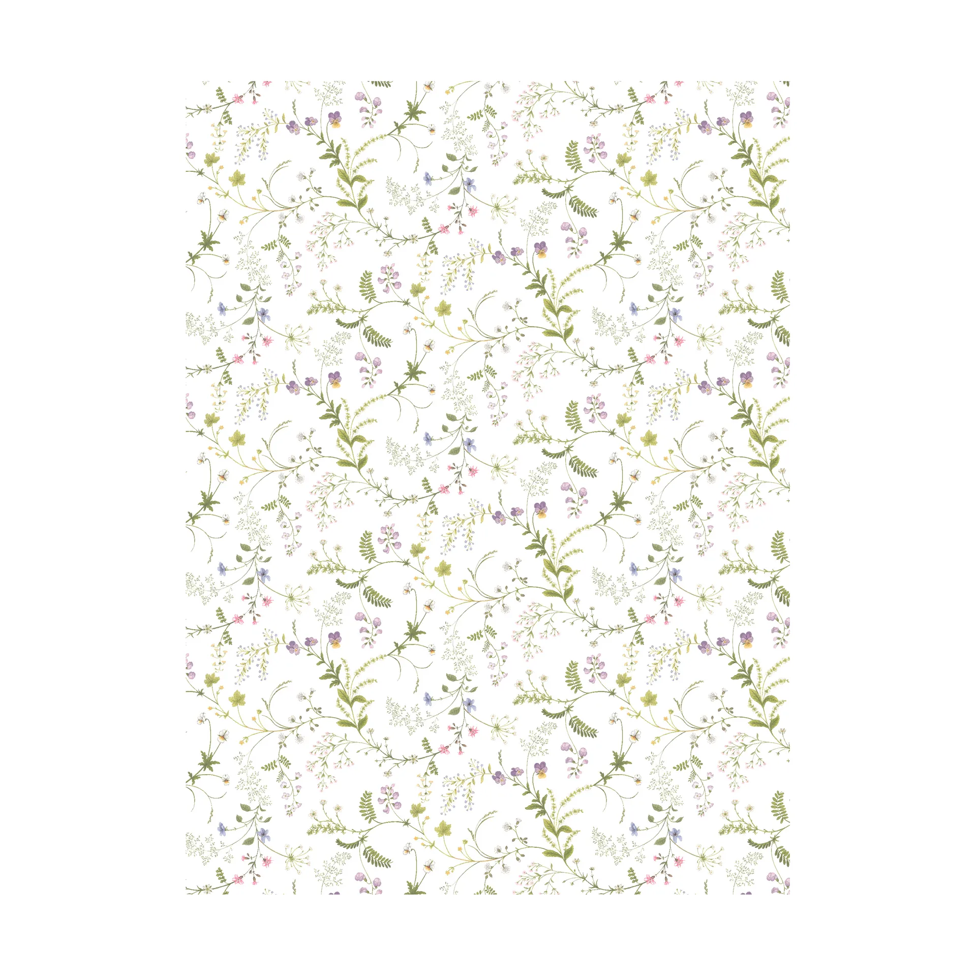 Floral Frenzy 오일클로스, Green Arvidssons Textil | 아르빗손 텍스타일