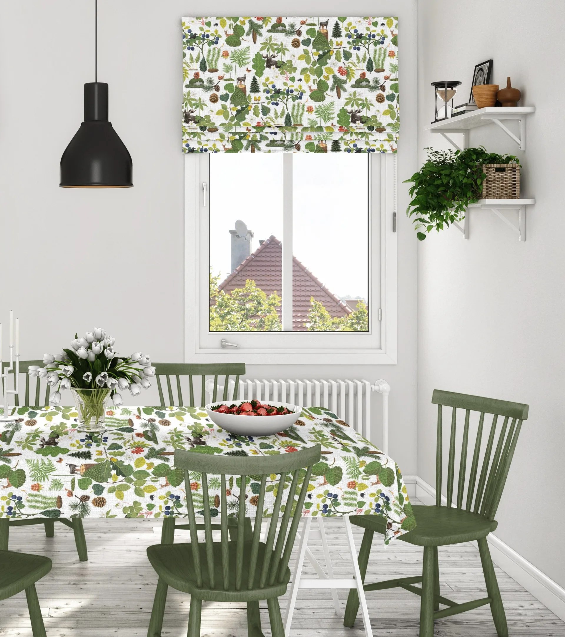 스코그스리브 오일클로스, Green Arvidssons Textil | 아르빗손 텍스타일