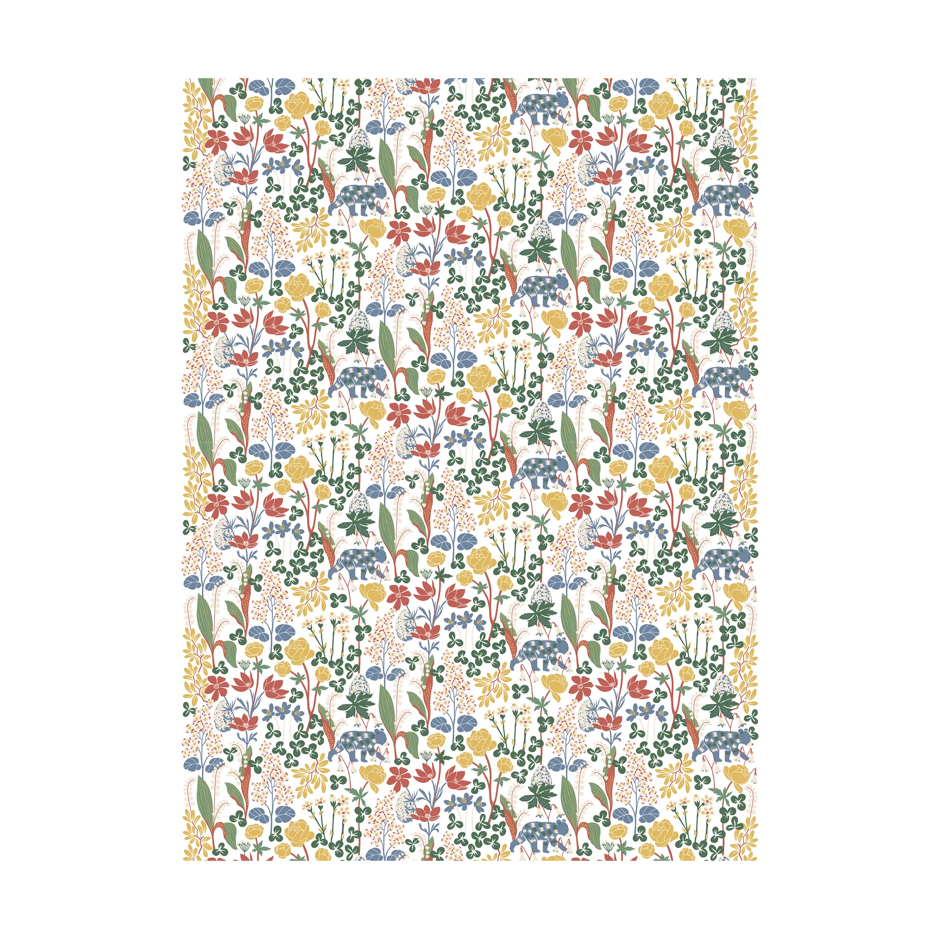 Har sover ingen bjorn 패브릭, Multi Arvidssons Textil | 아르빗손 텍스타일