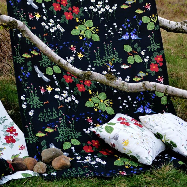 Himlajorden 패브릭, black Arvidssons Textil | 아르빗손 텍스타일