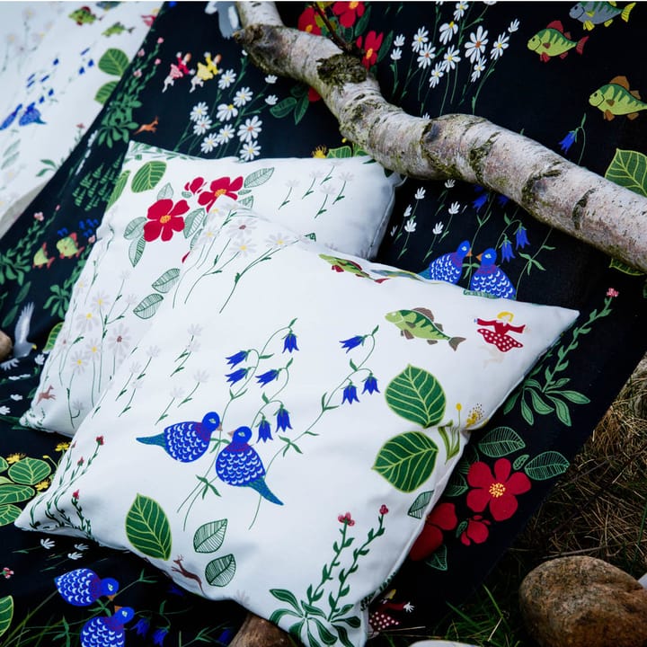 Himlajorden 패브릭, black Arvidssons Textil | 아르빗손 텍스타일