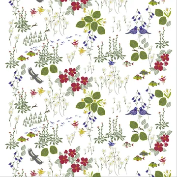 Himlajorden 패브릭 - white - Arvidssons Textil | 아르빗손 텍스타일