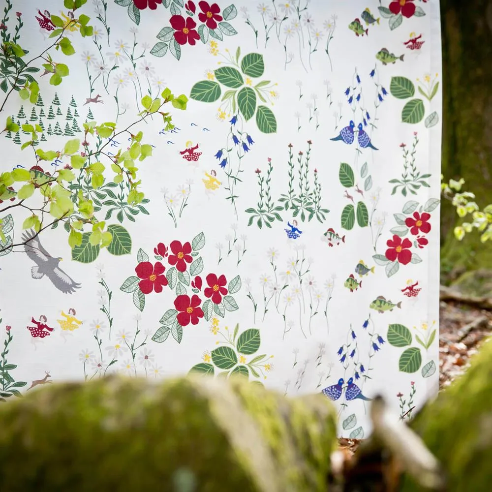 Himlajorden 패브릭, white Arvidssons Textil | 아르빗손 텍스타일