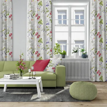 Himlajorden 패브릭 - white - Arvidssons Textil | 아르빗손 텍스타일