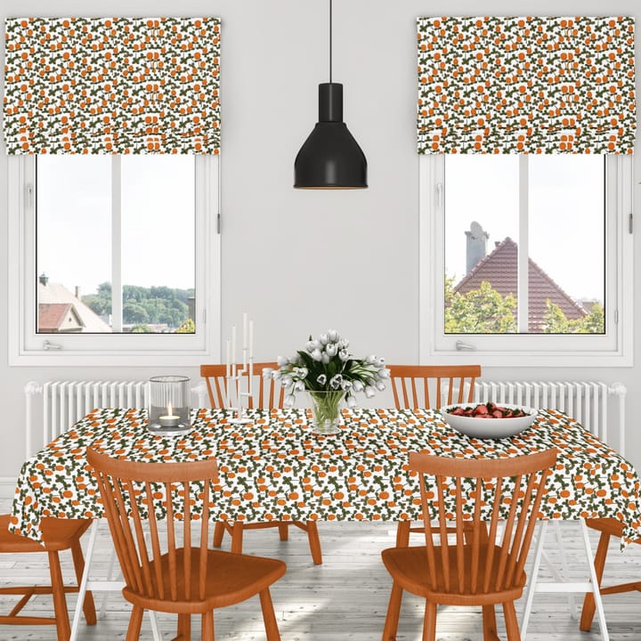 Klöveräng 패브릭 - orange-green - Arvidssons Textil | 아르빗손 텍스타일